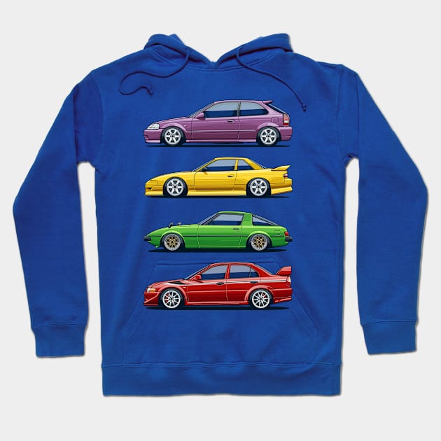 JDM legends Hoodie by Markaryan